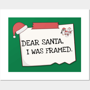 Dear Santa Kid Christmas Posters and Art